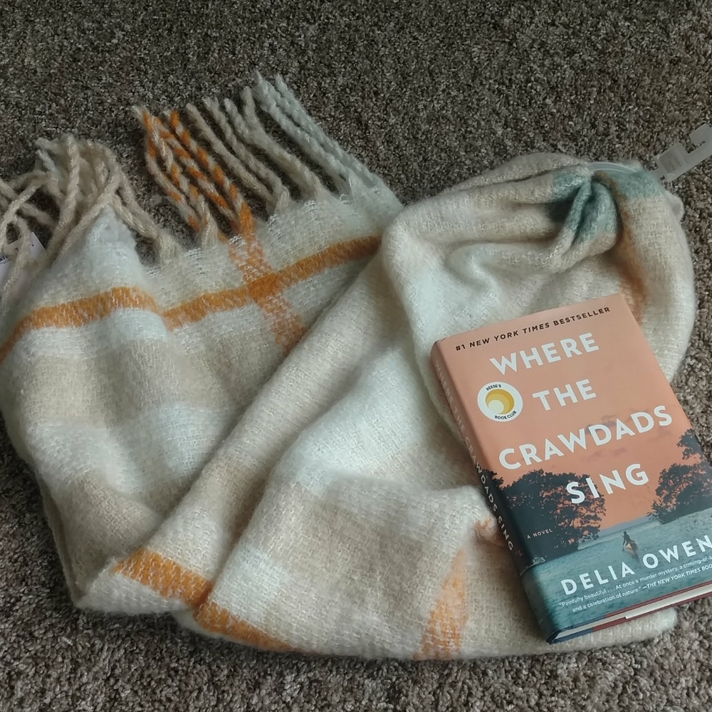 NWT Lauren Conrad seafoam blanket scarf